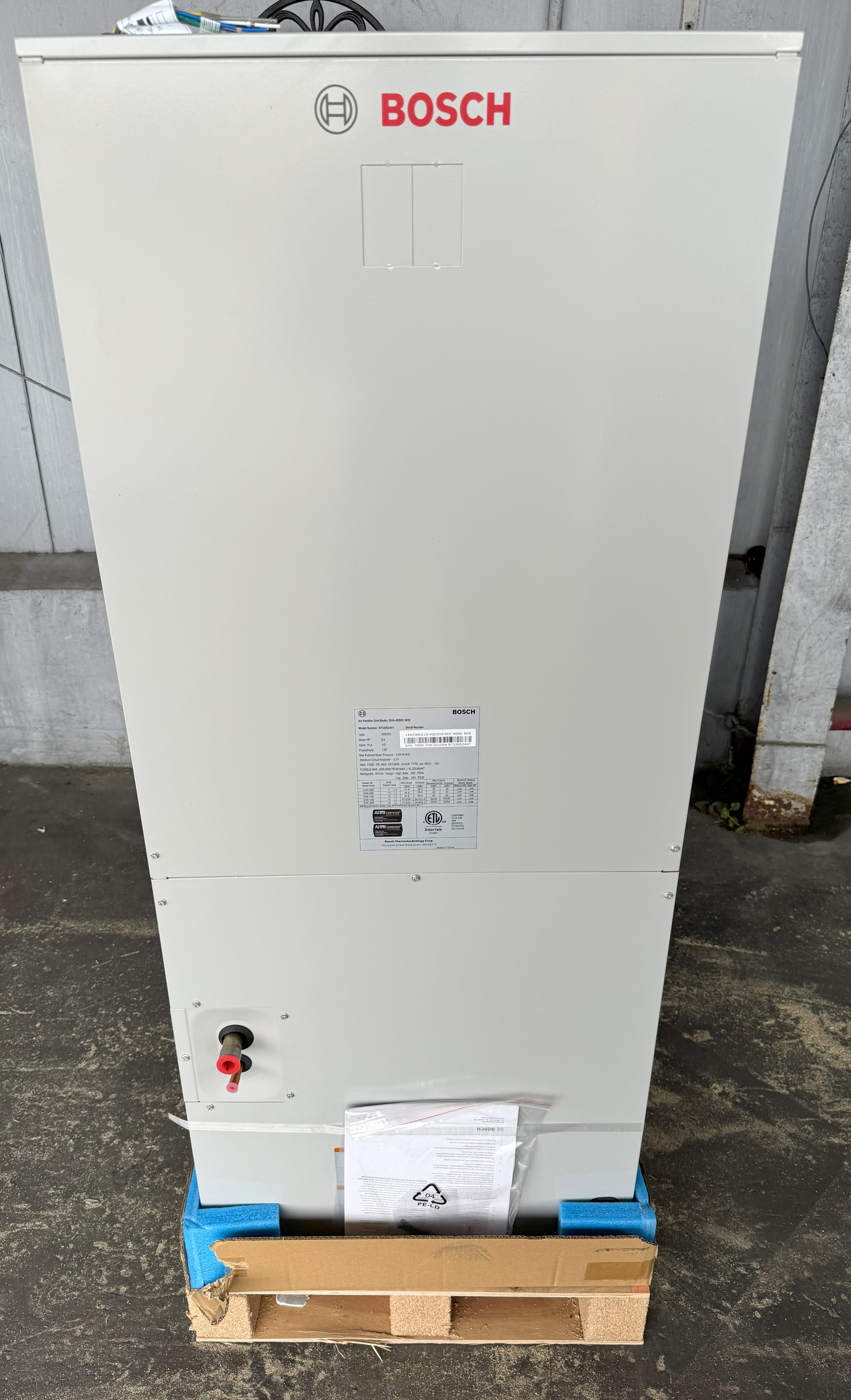 4 Ton Bosch 20 SEER, 18.5 SEER2 Heat Pump Inverter System 2.0 Series BOVA-60HDN1-M20G (4054), BVA-48WN1-M20 (2054) (F)